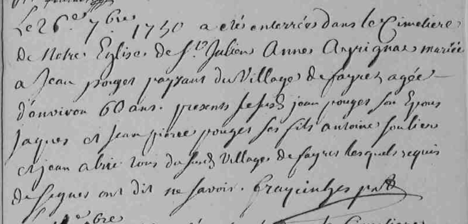 Deces Ayrignac Anne 26-09-1750.jpg